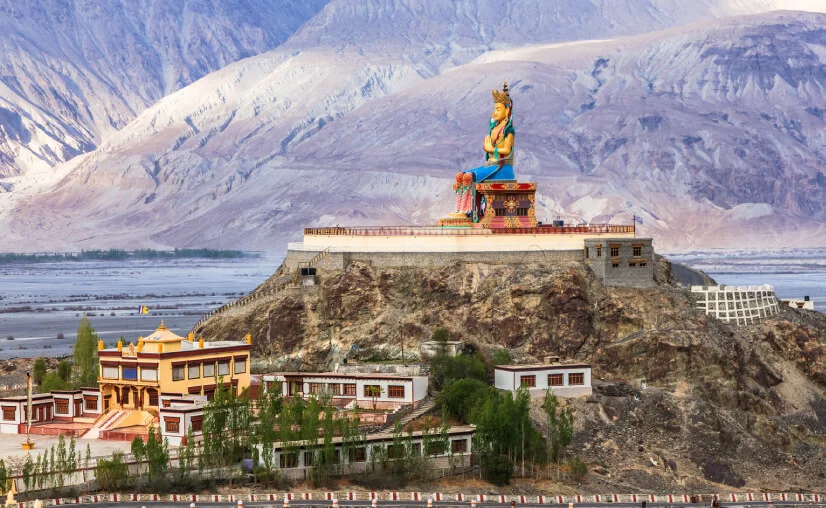 • Maitreya Buddha, Nubra (En-route Nubra-Pangong)