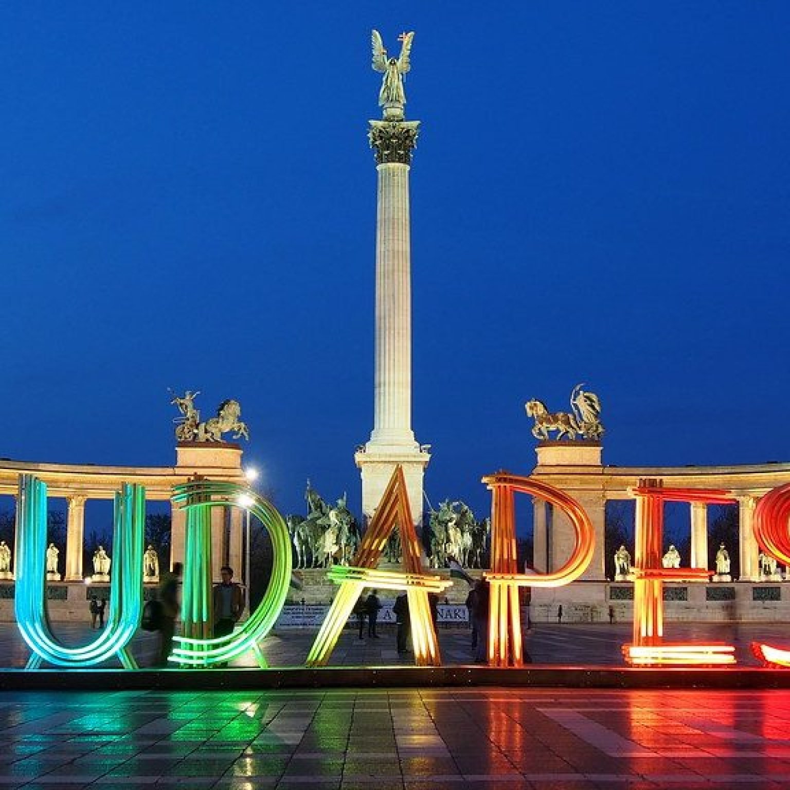 revolutionary Hero’s square-Budapest-Hungary-Europe